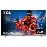 TV QD-Mini LED 115" - TCL 115C7K, 4K HDR Premium 3000nits, Smart con Google TV, Dolby Vision IQ·Atmos, 144Hz