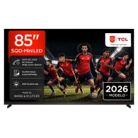 TV SQD-Mini LED 85" - TCL 85X11L, UHD 4K, SQD-Mini, Smart con Google TV, Diseño ultradelgado, Negro