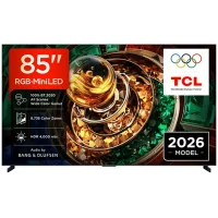 TV RGB Mini LED 85" - TCL 85RM9L, UHD 4K, AiPQ Pro Processor, Smart con Google TV, 144 Hz, Negro