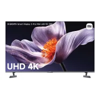 TV Mini LED 75" - Xiaomi S Pro LED, UHD 4K, HDR10+, Quad cortex A73, Smart (Google TV), DVB-T2 (H.265), Gris Oscuro