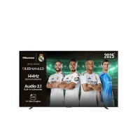 TV Mini LED 85" - Hisense 85U7Q, UHD 4K, Subwoofer integrado, 144 Hz, Hi-View IA Pro, Dolby Vusion IQ & Atmos, Negro