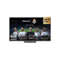 TV RGB Mini LED 85" - Hisense 85UR8S, UHD 4K, Hi-View AI Engine RGB, Modo Juego, Pantalla Antirreflejos, Smart TV, Full IA, Gris carbón