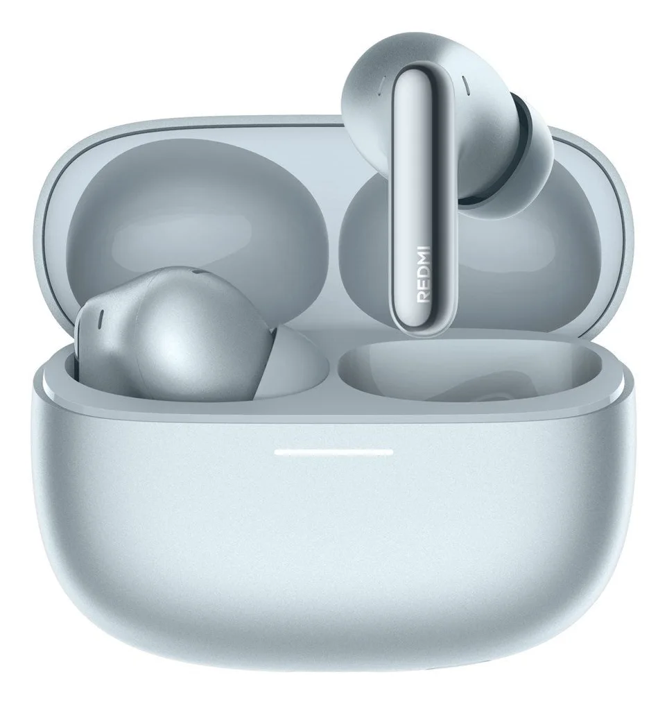 Xiaomi Redmi Buds 8 Pro Glacier Blue Auriculares Xiaomi Redmi Buds 8 Pro Glacier Blue de color azul con estuche