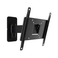 Soporte TV - Vogels MA 2030C1, 19"- 43", Giratorio, VESA 100 mm x 75 mm, Negro