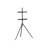 Soporte TV - One For All WM 7461, Para de 32 "- 65 ", VESA 400x400, Altura ajustable, Rotación 360º, Gris titanio