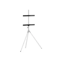 Soporte TV - One For All WM 7462, Para de 32 "- 65 ", VESA 400x400, Altura ajustable, Rotación 360º, Blanco