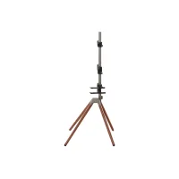 Soporte TV - One For All WM 7475, Para de 32 "- 70 ", 400x400, Giratorio 360º, Incluye Universal para Barra Sonido, Nogal oscuro