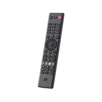 Mando a distancia - One For All URC1316, Compatible con TV Hisense, Pilas, Función Aprendizaje, Negro