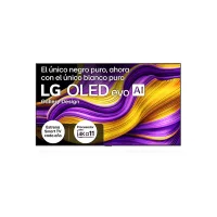 TV OLED 97" - LG OLED97G54LW, 4K, Procesador Inteligente α11 AI Processor 4K Gen2, Smart TV, Gallery Design, Rocky Black