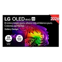 TV OLED 77" - LG OLED77G64LW, 4K, Procesador Inteligente α11 AI Processor 4K Gen3, Smart TV, DVB-T2 (H.265), Gallery Design, Negro