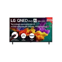 TV QNED Mini LED 55" - LG 55QNED85B6B, UHD 4K, Procesador Inteligente α8 AI Processor 4K Gen3, Smart TV, DVB-T2 (H.265), Negro