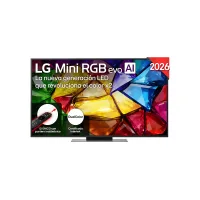 TV RGB Mini LED 55" - LG 55MRGB87B6B, UHD 4K, Procesador Inteligente α8 AI Processor 4K Gen3, Smart TV, DVB-T2 (H.265), Negro