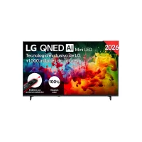 TV QNED 65" - LG 65QNED72B6B, UHD 4K, Procesador Inteligente α7 AI Processor 4K Gen9, Smart TV, DVB-T2 (H.265), Negro
