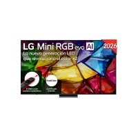 TV RGB Mini LED 86" - LG 86MRGB87B6B, UHD 4K, Procesador Inteligente α8 AI Processor 4K Gen3, Smart TV, DVB-T2 (H.265), Negro