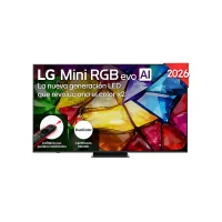 TV RGB Mini LED 75" - LG 75MRGB87B6B, UHD 4K, Procesador Inteligente α8 AI Processor 4K Gen3, Smart TV, DVB-T2 (H.265), Negro