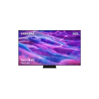 TV Neo QLED 55" - Samsung TQ55QN80FAUXXC, Mini Led 4K, NQ4 AI Gen2 Processor, Smart full AI, Wifi, Carbon Silver
