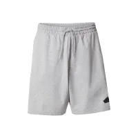 ADIDAS SPORTSWEAR Pantalón deportivo 'ESSENTIALS BIG LOGO SINGLE JERSEY'  gris moteado / negro