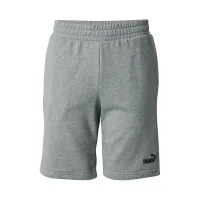 PUMA Pantalón deportivo 'ESS No. 1'  gris moteado / negro