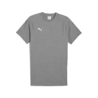 PUMA Camiseta funcional 'TeamEvostripe'  gris / blanco