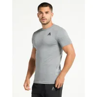 A-Game Camiseta funcional  gris / negro