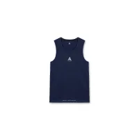 A-Game Camiseta funcional  marino / blanco