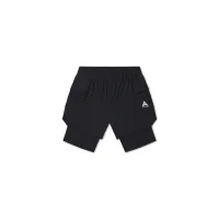 A-Game Pantalón deportivo  gris / negro