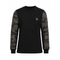 SCR. Camiseta deportiva 'ZADIQ'  negro
