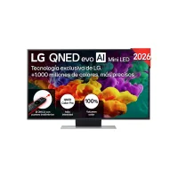 TV QNED Mini LED 50" - LG 50QNED86B6B, UHD 4K, Procesador Inteligente α8 AI Processor 4K Gen3, Smart TV, DVB-T2 (H.265), Negro