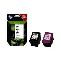 HP 62 (N9J71AE) multipack cartucho de tinta negro + color (original)