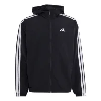 ADIDAS SPORTSWEAR Chaqueta deportiva 'Essentials'  negro / blanco