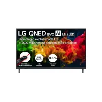 TV QNED Mini LED 43" - LG 43QNED81B6C, UHD 4K, Procesador Inteligente α7 AI Processor 4K Gen9, Smart TV, DVB-T2 (H.265), Negro