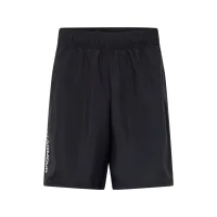 UNDER ARMOUR Pantalón deportivo 'Wordmark'  negro / blanco