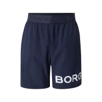 BJÖRN BORG Pantalón deportivo  azul oscuro / blanco
