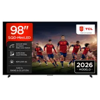 TV SQD-Mini LED 98" - TCL 98C8L, UHD 4K, MT9655, Smart TV, DVB-T2, Negro