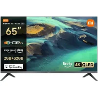 TV QLED 65" - Xiaomi 65 F PRO, UHD 4K, ARM Cortex-A55, Smart TV, Negro