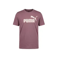PUMA Camiseta funcional 'ESS No. 1'  crema / chocolate