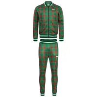 LONSDALE Chándal 'Edgware'  jade / rojo / blanco