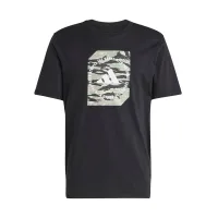 ADIDAS SPORTSWEAR Camiseta funcional 'CAMO SHAPE GRAPHIC'  caqui / verde claro / negro / blanco