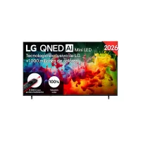 TV QNED Mini LED 85" - LG 85QNED72B6A, UHD 4K, Procesador Inteligente α7 AI Processor 4K Gen9, Smart TV, DVB-T2 (H.265), Negro