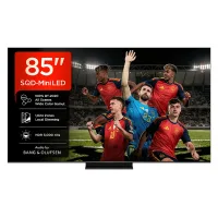 TV SQD-Mini LED 85" - TCL 85C7L, UHD 4K, MT9653, Smart TV, DVB-T2 (H.265), HDR 3000 nits, Dolby Vision y Atmos, Negro