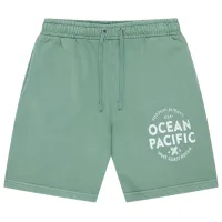 Ocean Pacific Pantalón deportivo 'Reefbreak'  verde / blanco