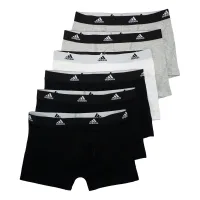ADIDAS Calzoncillo deportivo  gris moteado / negro / blanco
