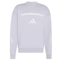 ADIDAS SPORTSWEAR Camiseta deportiva 'Z.N.E.'  gris plateado / blanco