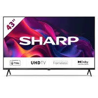 TELEVISOR SHARP 43"43GK4245E TIVO TV, 4K ULTRA HD, SMART TV, ACTIVE MOTION 400, NEGRO
