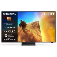 TV Philips 43PQS8701 4K QLED 43 Ambilight P5 Perfect Picture Smart TV Titan OS Dolby Atmos HDR10+