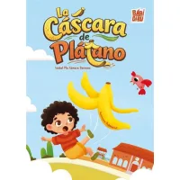 La cáscara de plátano