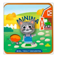 Mira, toca y encuentra. Minina