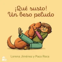 ¡Qué susto! Un beso peludo
