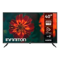 Tv infiniton intv-40ba130 de 40”,  full hd, dvb-t2/c/s2