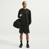 NIKE Pantalón deportivo 'Flex'  negro / blanco